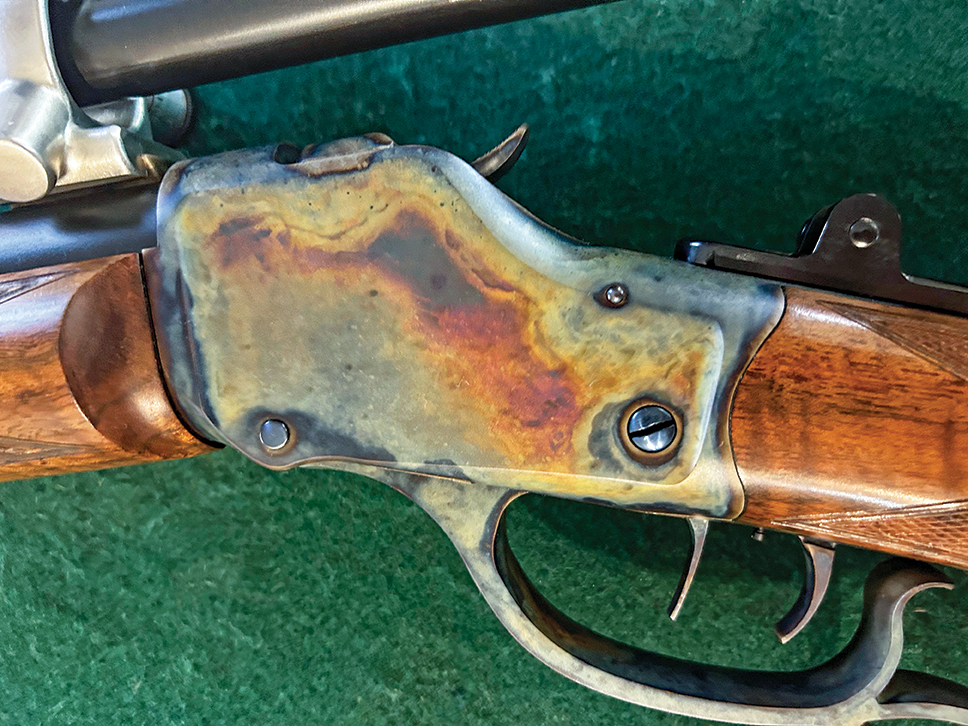 Beautiful case-hardening colors from Keith Kilby at Wyoming Armory.